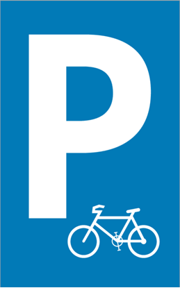 Afbeeldingen van Parkeerbord Fietsen 1