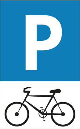 Afbeeldingen van Parkeerbord Fietsen