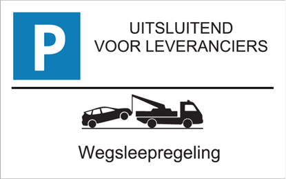 Afbeeldingen van Parkeerbord Leveranciers