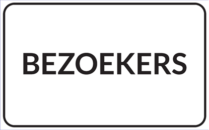 Afbeeldingen van Informatiebord Bezoekers