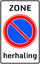Afbeeldingen van Parkeerverbod E01 Herhaling Zone  25x40