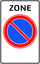 Afbeeldingen van Parkeerverbod E01 Zone 25x40