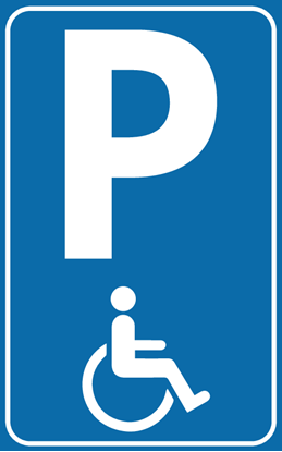 Afbeeldingen van Parkeergelegenheid E06 Gehandicapten 25x40