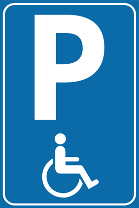 Afbeeldingen van Parkeergelegenheid E06 Gehandicapten 40x60