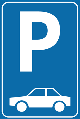 Afbeeldingen van Parkeergelegenheid E08 Auto's 40x60