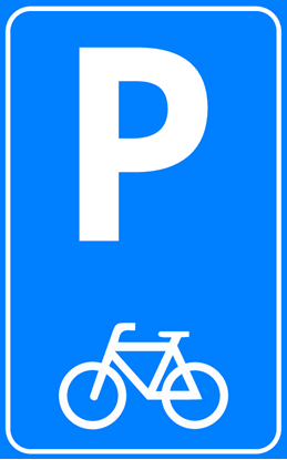 Afbeeldingen van Parkeergelegenheid E08-9 Fietsen 25x40