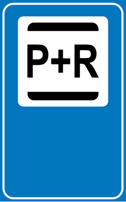 Afbeeldingen van Parkeergelegenheid E12 of BW101 + SP03 Overstappers op het openbaar vervoer (park and ride) 25x40