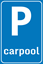 Afbeeldingen van Parkeergelegenheid E13 of BW101 + SP06 Ccarpoolers 40x60