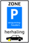 Afbeeldingen van Parkeergelegenheid E09-ZHK Herhaling zone vergunninghouders 40x60