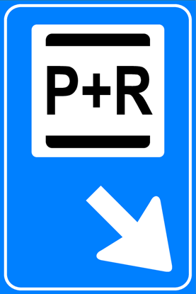 Afbeeldingen van Parkeergelegenheid BW101-RO + SP03 Overstappers op het openbaar vervoer (park and ride) 40x60