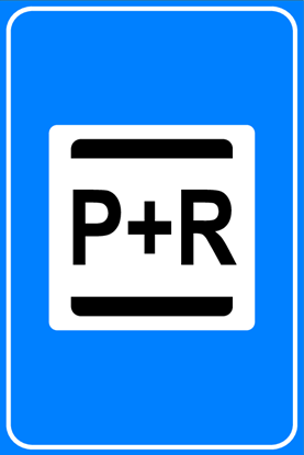 Afbeeldingen van Parkeergelegenheid BW101 + SP03 Overstappers op het openbaar vervoer (park and ride) 40x60